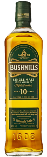 Bushmills Malt 10 Years Old
